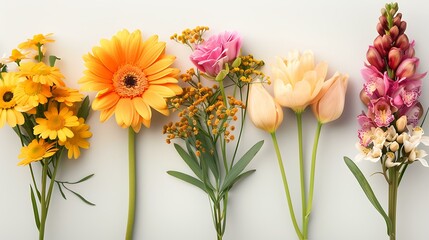 Flower arrangement display floral studio photography bright environment close-up beauty