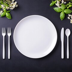 Empty Plate, Table Setting
