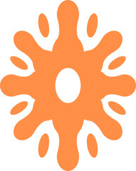 Initial Letter O Logo Element Set