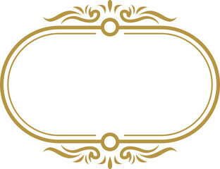 Ornamental Frame Vintage Vector Element