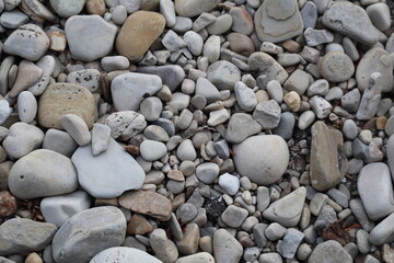 stony shore rock texture