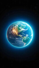 Obraz premium Earth in Space (1)