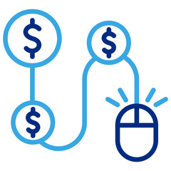 Fototapeta premium Pay Per Click Icon