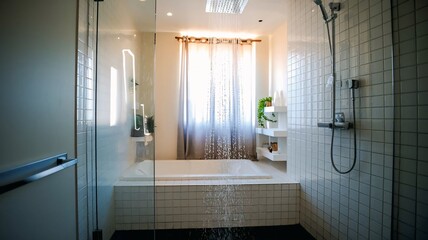 modern bathroom interior
