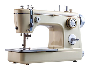 Vintage Sewing Machine: Cream