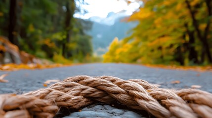 Fototapeta premium Tangled Path Leading to Clarity - Problem Solving and Organization in Nature