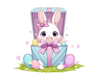 Easter Bunny Gift Box