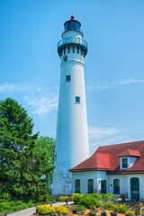 Wind Point, WI light