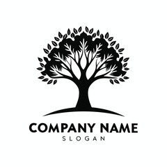 Obraz premium Nature-Inspired Tree Logo