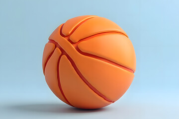 Basketball in the outdoor training field