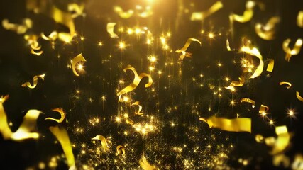 Elegant Gold Graduation Background