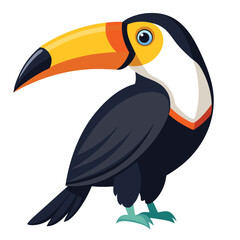 Obraz premium toucan isolated on white