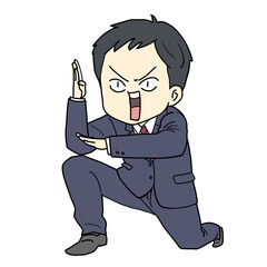 シュワッチ　ビジネスマン