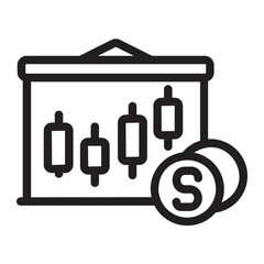 stock line icon