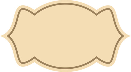 Label Frame Design Element Set