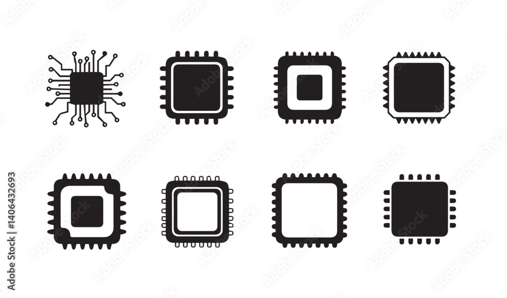 Aufkleber intricate microchip layouts enriching digital engineering design solutions