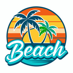 summer t shirt design vector