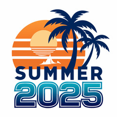 summer t shirt design vector