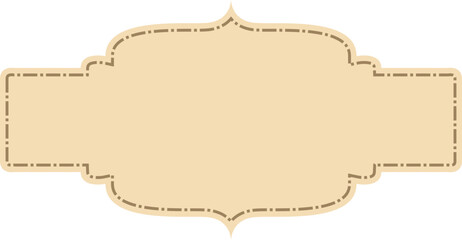 Label Frame Design Element Set