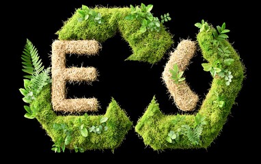 Eco-Friendly Recycling Symbol