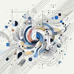Obraz premium Abstract and artistic vector file