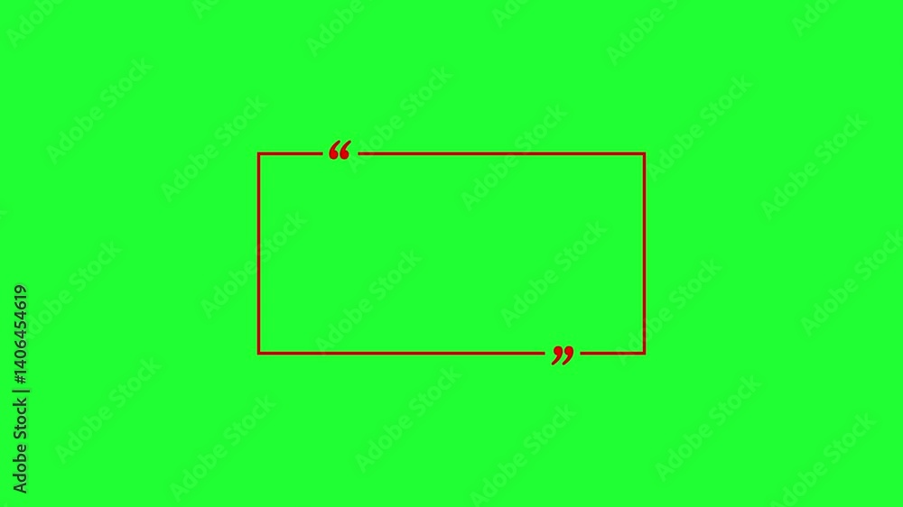 Poster text quote sign. white icon with long shadow at purple background. rectangle box with quotation mark