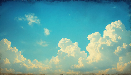 Vintage style of cloud and sky HD background