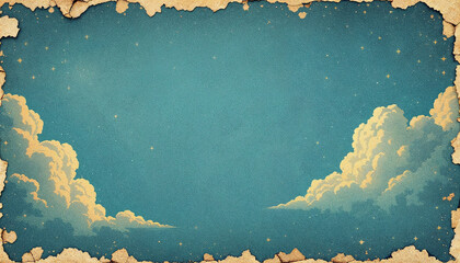 Vintage style of cloud and sky HD background