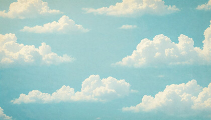 Vintage style of cloud and sky HD background