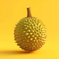 3d style durian fruit