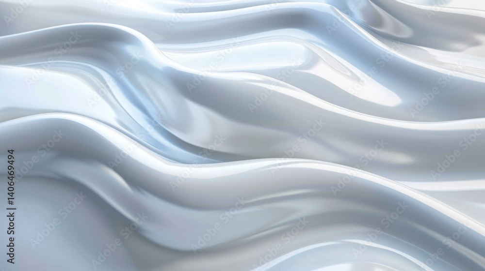 Poster clean abstract white background with soft, flowing lines. minimal and modern look for presentations,