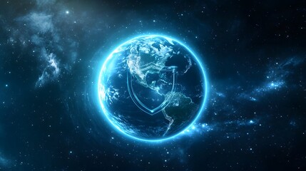 Earth Protected in Space