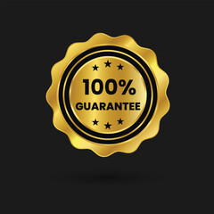 hundred percent guaranteedk, golden seal