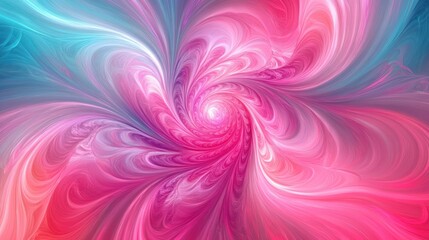 Abstract swirling patterns of vibrant colors