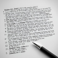 Fototapeta premium problem to solve