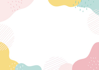 春をイメージしたおしゃれなフレーム