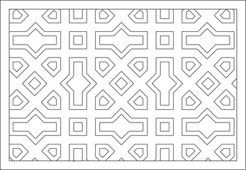 silhouette design vector illustration sketch image ornament decoration decoration background pattern seamless abstract modern minimalist 