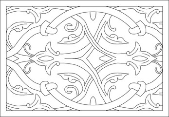 silhouette design vector illustration sketch drawing ornament decoration decoration background abstract line modern minimalist classic vintage ethnic 