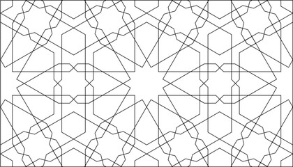 silhouette design vector illustration sketch drawing ornament decoration decoration background pattern seamless abstract modern minimalist lines in frame