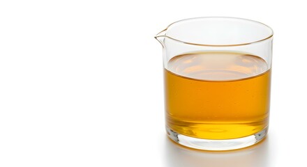 Quince fruit extract isolated on white background