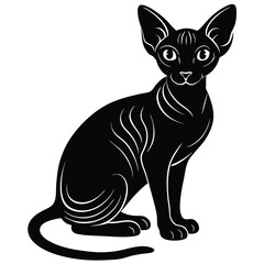 spynx cat vector