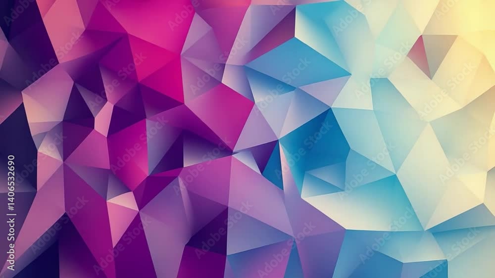 Poster vibrant abstract background with geometric shapes colorful modern design featuring dynamic textures 