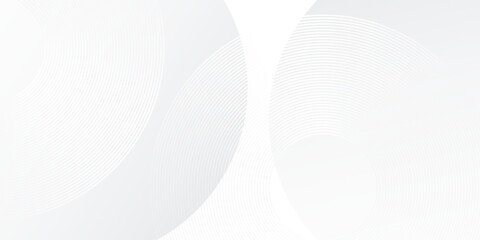 White geometric abstract background overlap layer on bright space with lines effect decoration. Modern graphic design element abstract