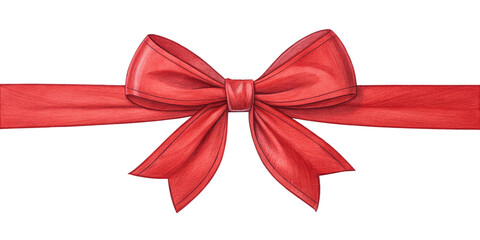 Elegant Red Ribbon Bow Isolated on Transparent Background &ndash; Perfect for Holidays, Gifts & Celebrations

Realistic Red Gift Ribbon Bow PNG &ndash; Decorative Element for Christmas, New Year, Valentine's, Pac