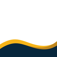 Wave Footer Vector