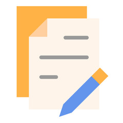 Edit Document Flat Icon