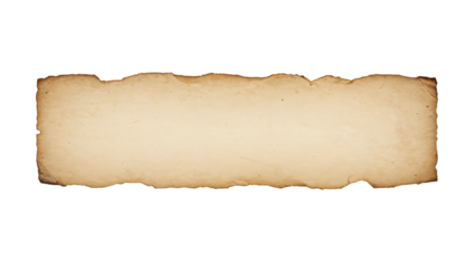 細長い古い紙片のテクスチャー