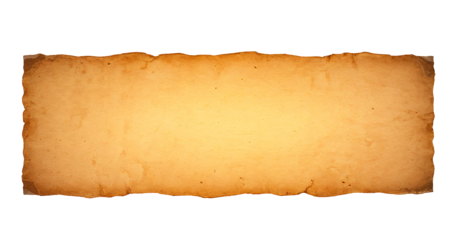 細長い古い紙片のテクスチャー