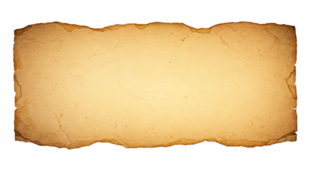 細長い古い紙片のテクスチャー