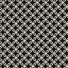 Abstract simple floral gothic style seamless pattern. Elegant minimal monochrome stylish background. Perfect for textile, wallpaper and fabrics.
